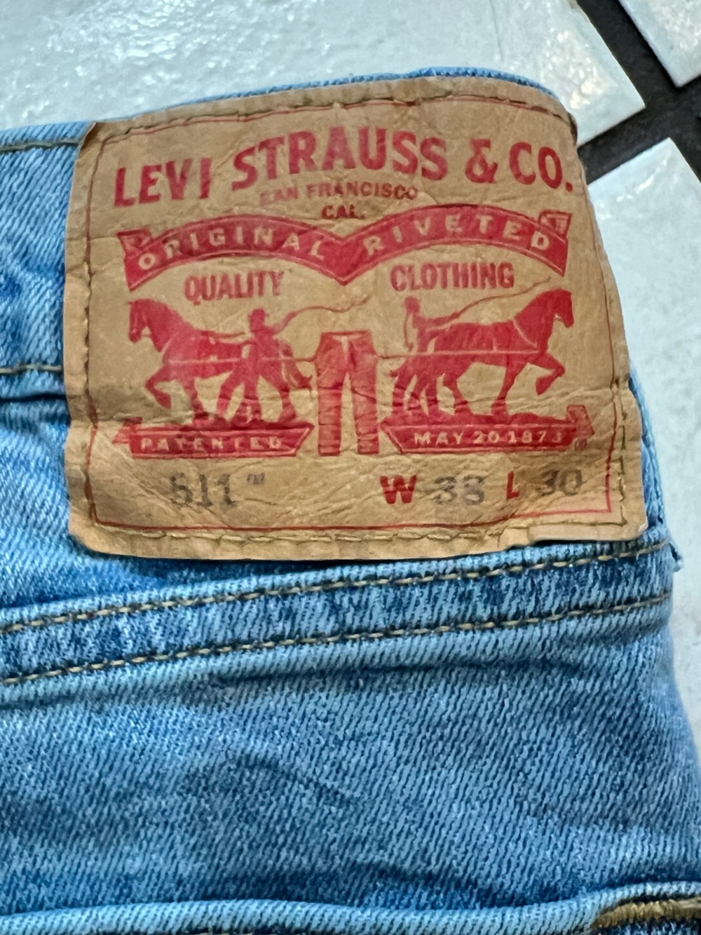 Vintage Levi’s 511 , super soft men’s 38/30